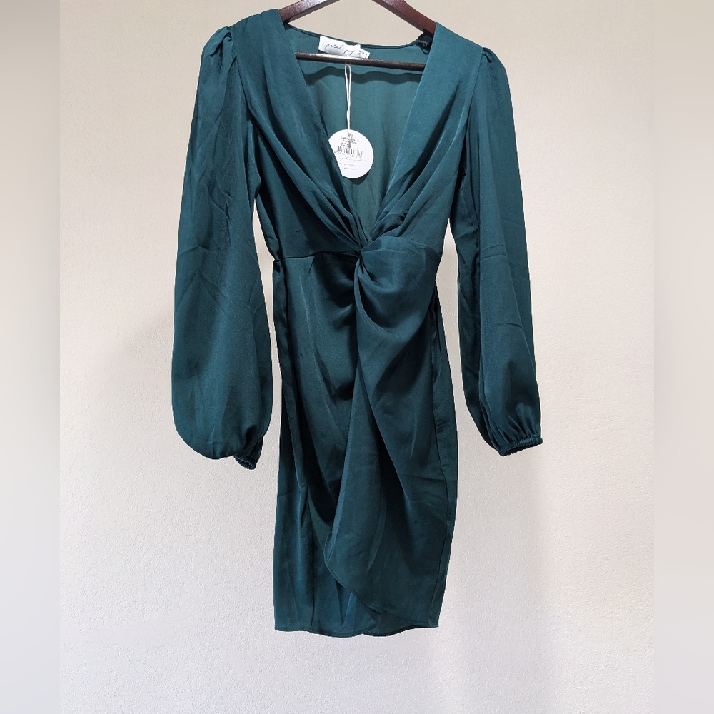 Petal+Pup Party Kataleya Dress - Emerald, Size 0 NWOT